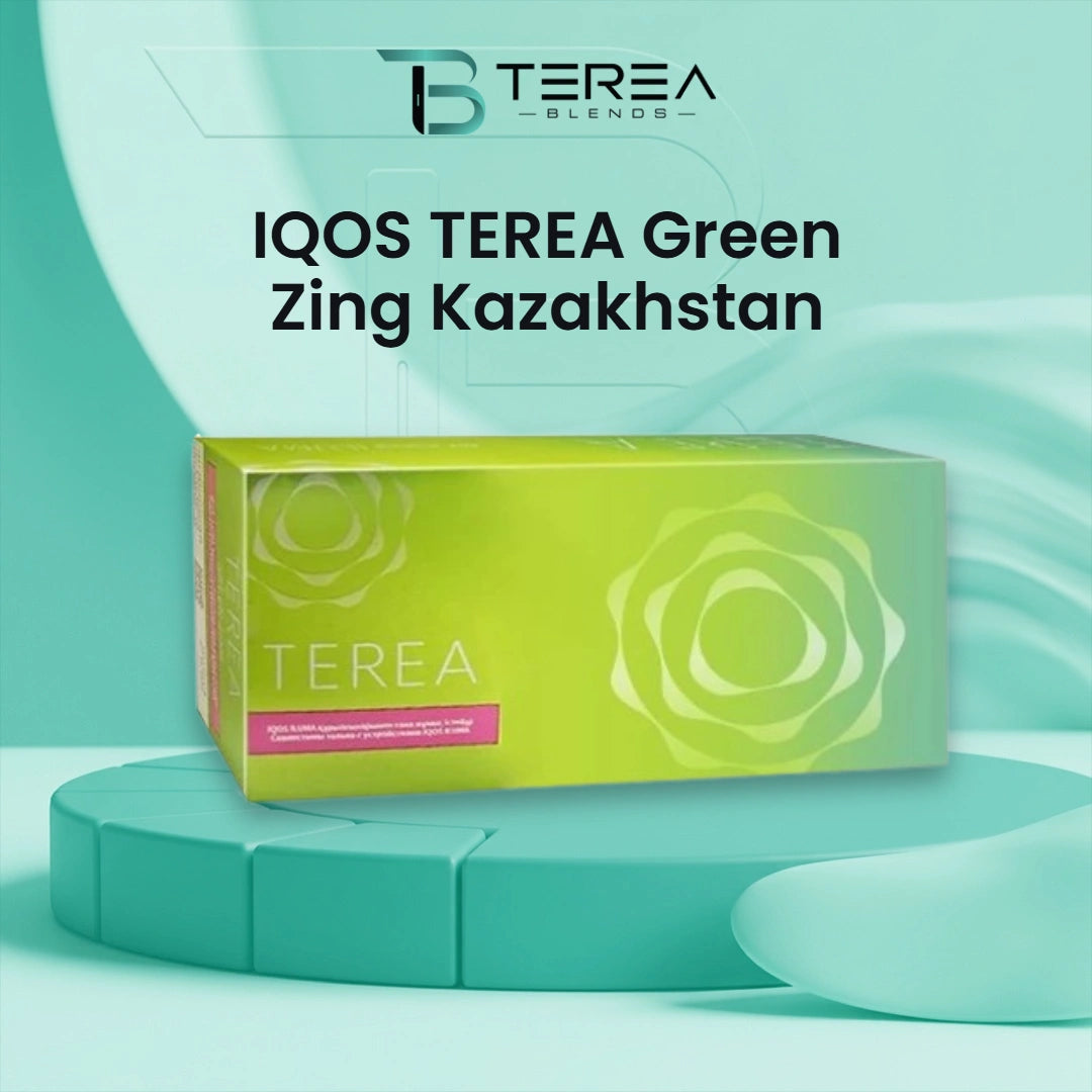 IQOS TEREA Green Zing Kazakhstan in Dubai