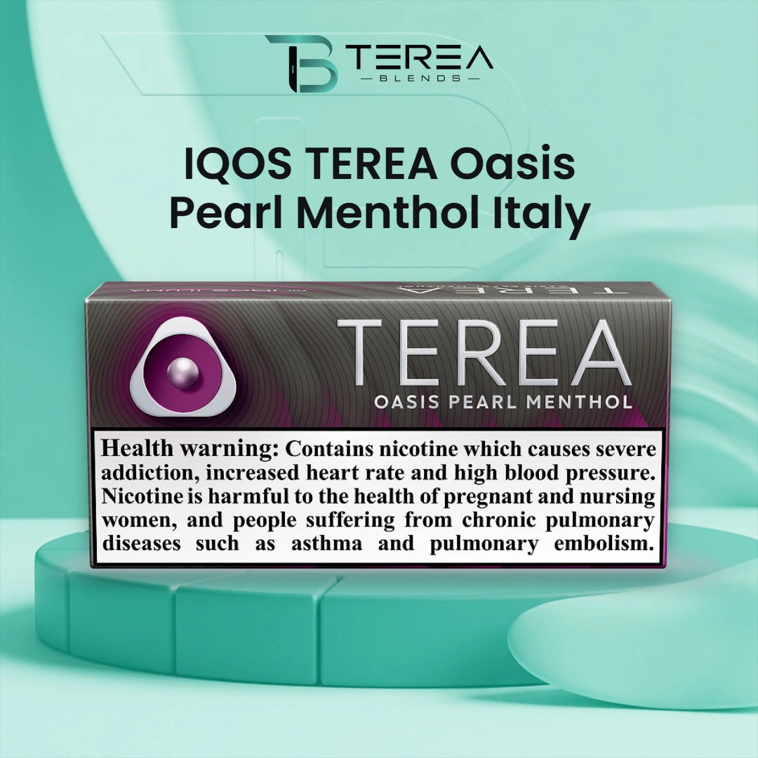 IQOS TEREA Oasis Pearl Menthol Italy in Dubai for IQOS Iluma