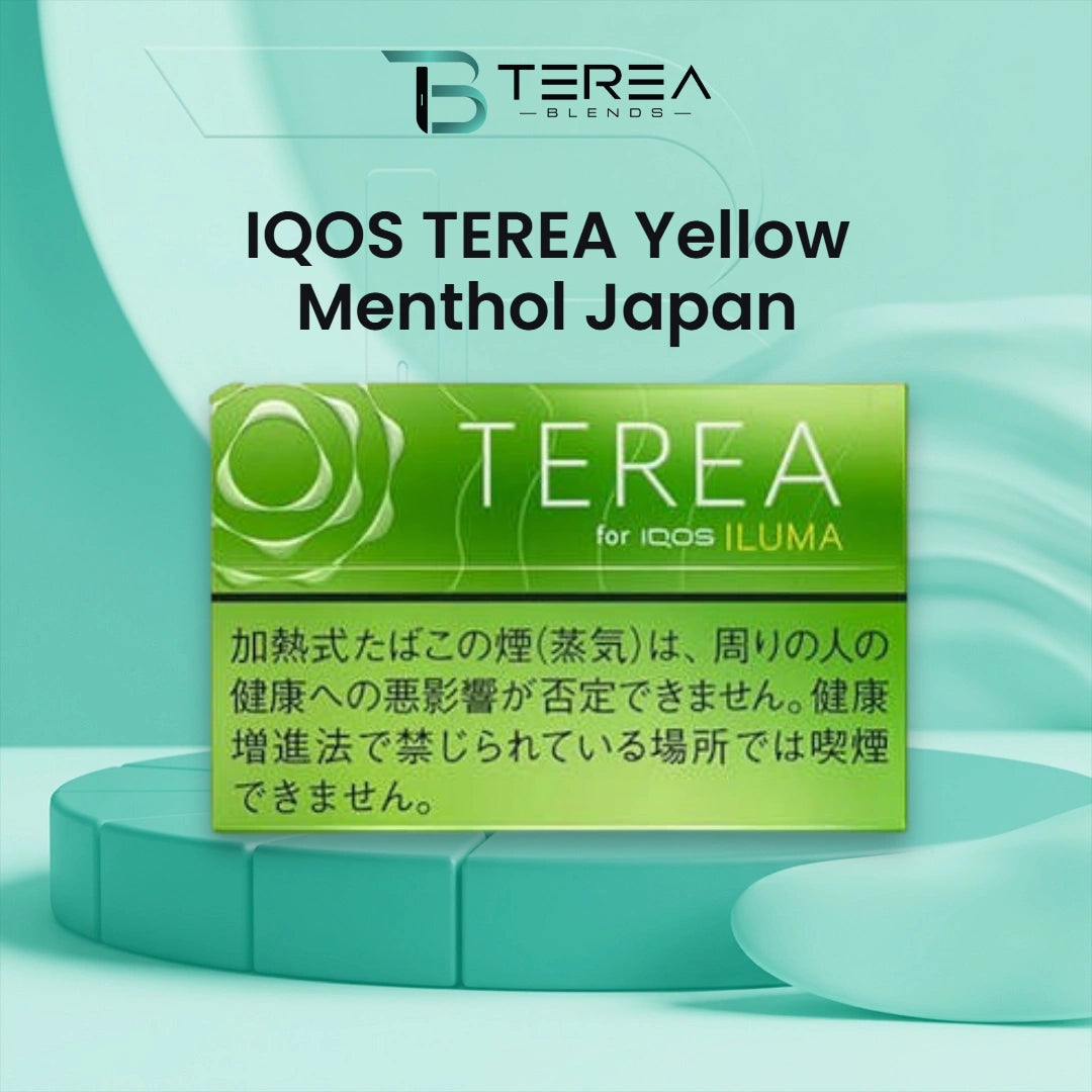 IQOS TEREA Yellow Menthol Japan