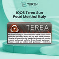 IQOS TEREA Sun Pearl Menthol Italy in Dubai