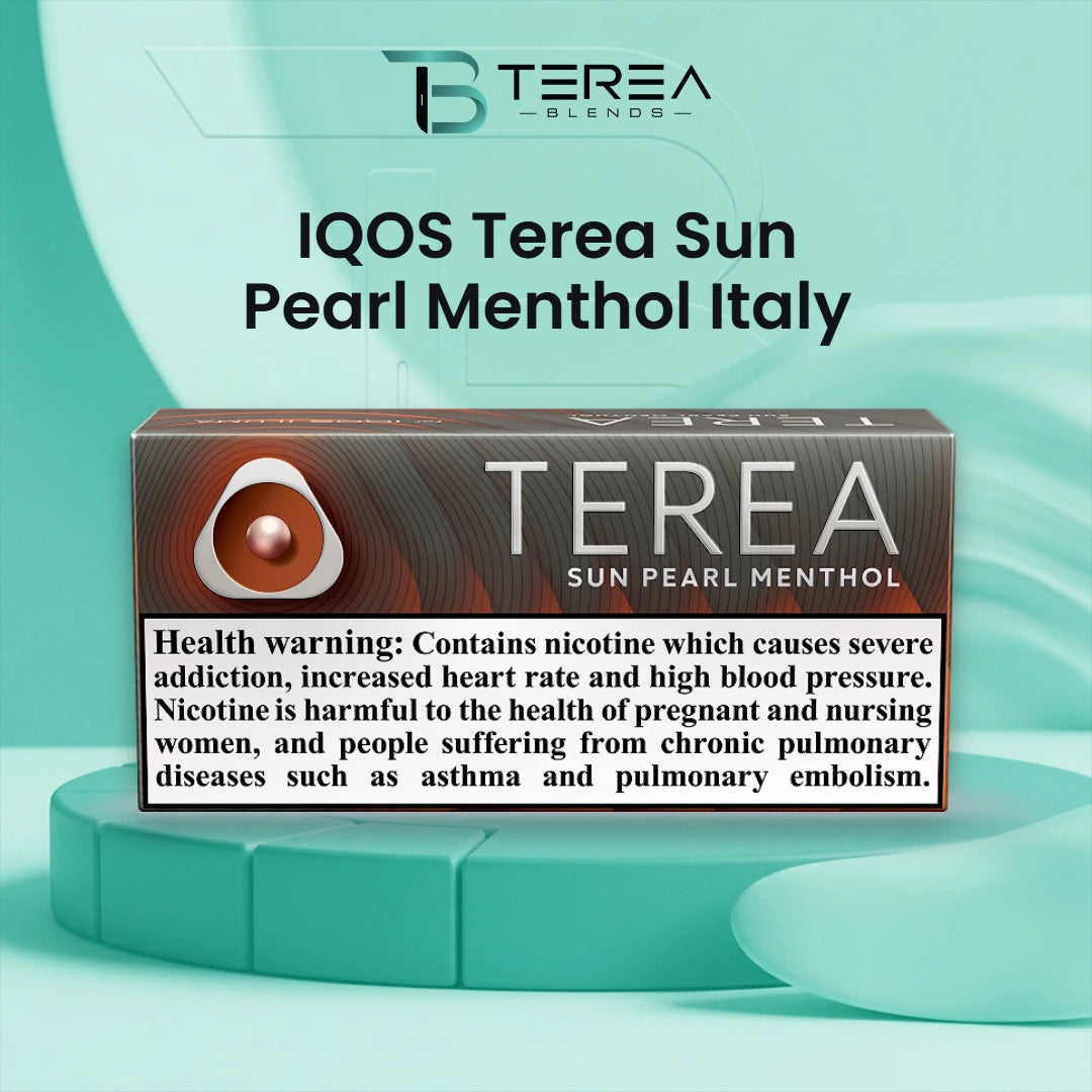 IQOS TEREA Sun Pearl Menthol Italy in Dubai