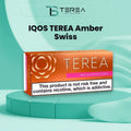 TEREA Amber Swiss stick with roasted tobacco flavor