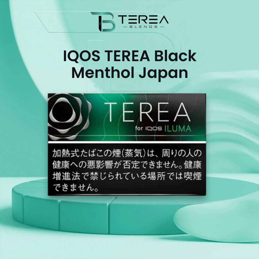 IQOS TEREA Black Menthol Japan