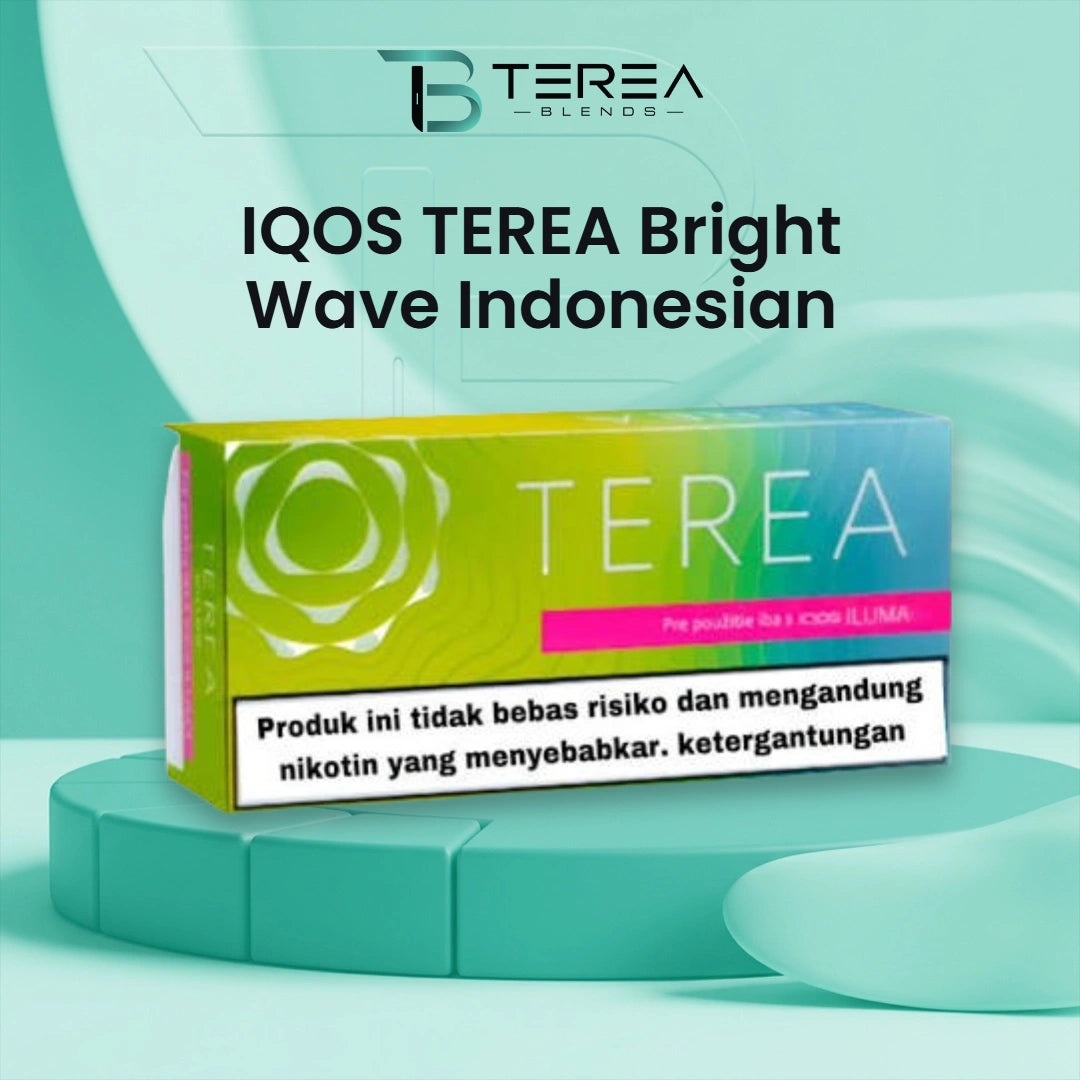TEREA Bright Wave Indonesia 20-Stick Pack – Indonesian Heated Tobacco Sticks Compatible with IQOS ILUMA Devices in Dubai