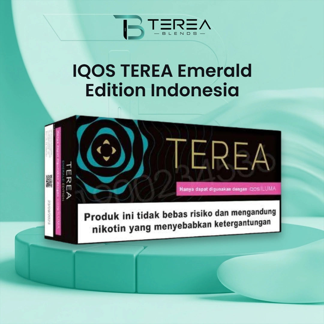 IQOS TEREA Emerald Edition Indonesia Featuring Aromatic Tobacco, Indonesian Clove and Green Fruit Notes in Dubai