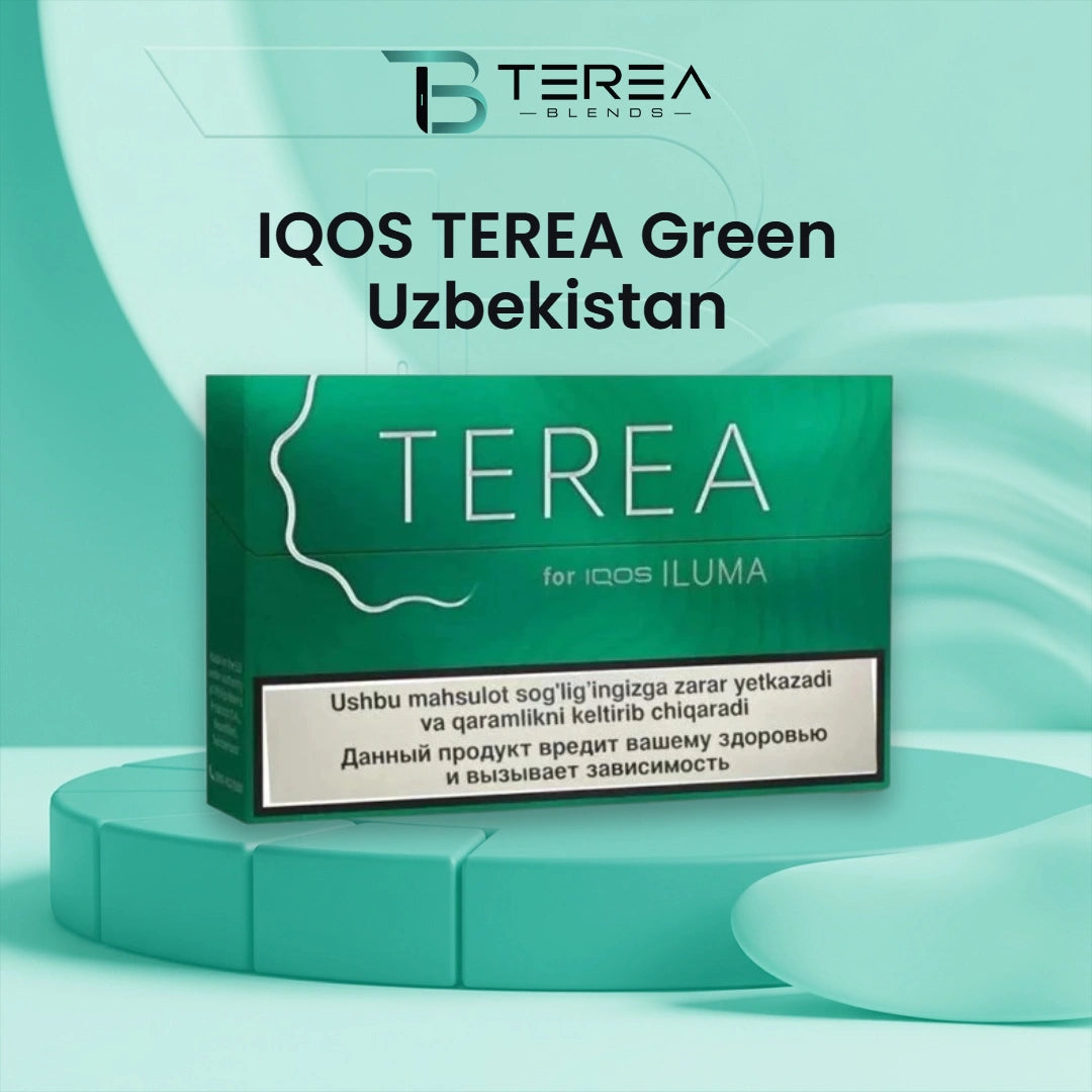 Buy IQOS TEREA Green Uzbekistan Stick in Dubai