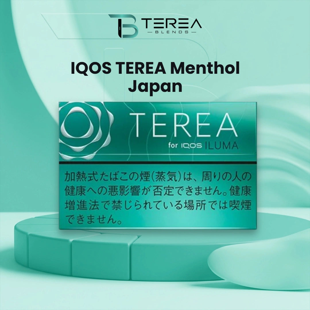 TEREA Menthol Japan pack of 20 heated tobacco sticks