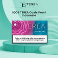 TEREA Oasis Pearl Indonesian tobacco sticks featuring a tropical fruit blend and cool menthol notes in the UAE