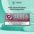 IQOS TEREA Provence Pearl Kyrgyzstan pack displayed for Dubai and Abu Dhabi customers
