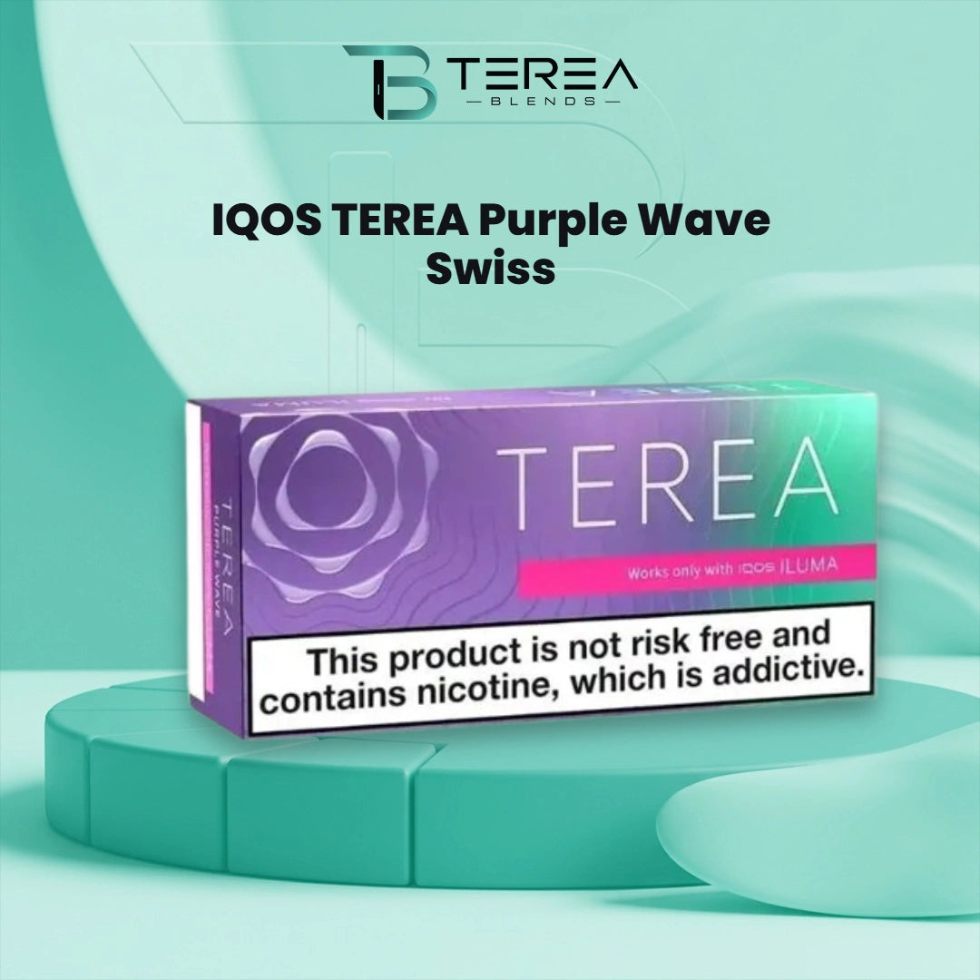TEREA Purple Wave Swiss carton of 10 packs for IQOS ILUMA