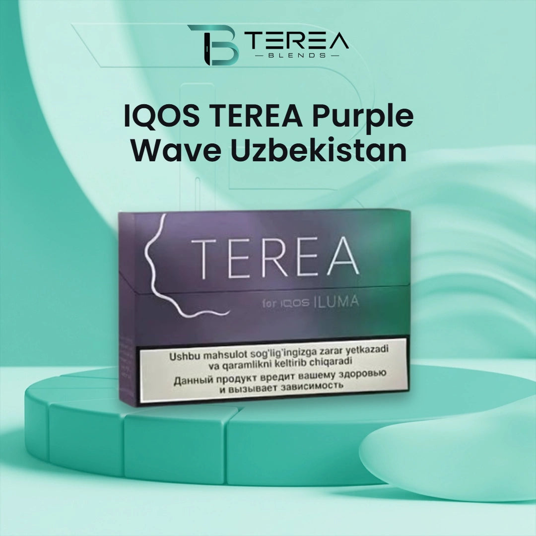 IQOS TEREA Purple Wave Uzbekistan Flavor in Dubai