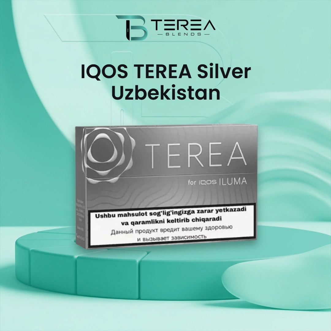 IQOS TEREA Silver Uzbekistan Stick in Dubai