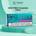 IQOS TEREA Turquoise Swiss tobacco sticks pack for IQOS ILUMA in UAE