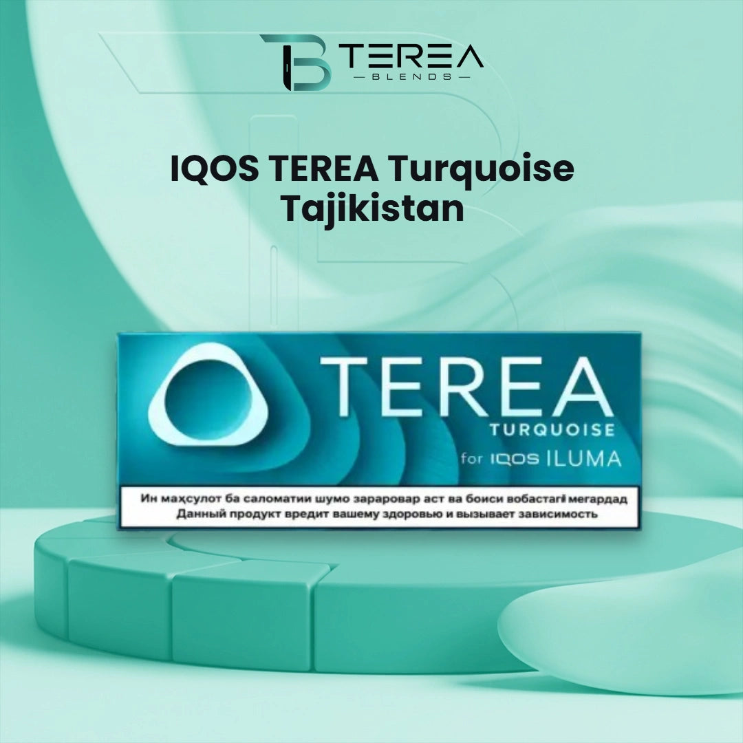 TEREA Turquoise Tajikistan heatsticks for ILUMA devices